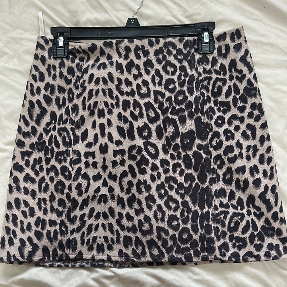 Leopard Print Women's Skirt